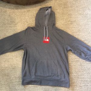 North Face Box Logo Hoodie